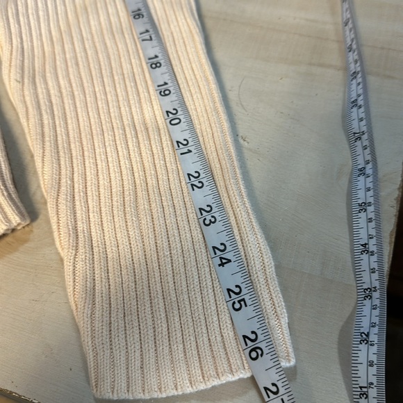 Ralph Lauren vintage full frontal zip to mock neck long sleeve ribbed sweater - Picture 9 of 10